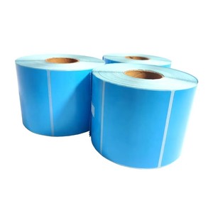 Autocollants thermiques adhésifs de couleur personnalisée, imperméables, autocollants thermiques directs, rouleau d'autocollants à code-barres - Product Image 3