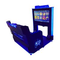 Machine de jeu d'arcade en acrylique à monnayeur pour les 8 ans et plus, jeu de combat à deux joueurs pour grands centres commerciaux