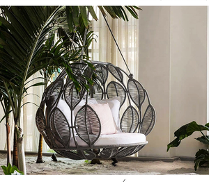 Khách Sạn Sang Trọng Ban Công Đứng Miễn Phí Treo Đôi Ghế Xích Đu - Product Image 5