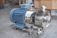 Flowtam Mixer geser tinggi Lab merek, pompa elektromagizer, pengesetan inline