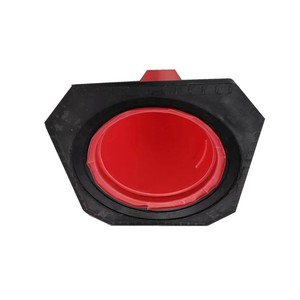 Hồng Kiều chất lượng tốt 1m 100cm chiều cao PE an toàn giao thông nón nhựa kiểm soát giao thông cảnh báo nón đường nón - Product Image 3