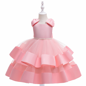 Nouvelle collection de vêtements, modèle Peach Princess, robe de fête pour filles, enfants de 10 ans - Product Image 1