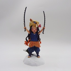 Figura de Colección en Caja de Kamado Nezuko y <span class=keywords><strong>Hashibira</strong></span> <span class=keywords><strong>Inosuke</strong></span> de Demon Slayer, Modelo 2026, con Cabeza de Cerdo y Postura de Pie - Product Image 3