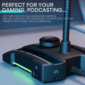 Micro Ngưng Tụ <span class=keywords><strong>USB</strong></span> Kim Loại MAONO Với Nút Tắt Tiếng Cho Cuộc Họp Hội Nghị Chơi Game Máy Tính Để Bàn Micro Chơi Game - Product Image 5