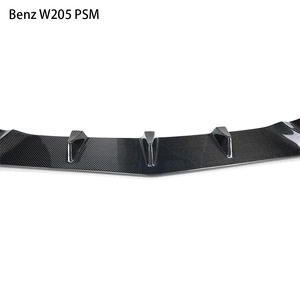 ลิ้นหน้าคาร์บอนไฟเบอร์สำหรับรถเบนซ์ C-Class W205 4 ประตู ปี 2015-2021 - Product Image 5