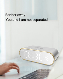 Échantillon gratuit! 2024 haut <span class=keywords><strong>de</strong></span> gamme pratique pour <span class=keywords><strong>iPhone</strong></span> station <span class=keywords><strong>de</strong></span> <span class=keywords><strong>charge</strong></span> sans fil 15W <span class=keywords><strong>chargeur</strong></span> sans fil <span class=keywords><strong>rapide</strong></span> température horloge intelligente - Product Image 6