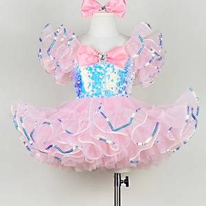 Falda tutú de ballet romántico para niñas, niños, vestido español para mujeres adultas, Vestido largo de tul suave, disfraces de bailarina de actuación - Product Image 6