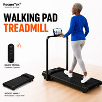 Caminadora con Monitor, Caminadora Plegable para Ejercicio en Casa, Equipo para Correr, Equipo de Entrenamiento Cardiovascular