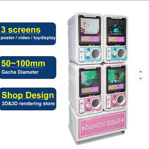 Capsule speelgoedautomaat met muntinworp, Gasha-machine, nieuwe Gachapon-machine fabrikant, onbemand beheer, maatwerk - Product Image 1