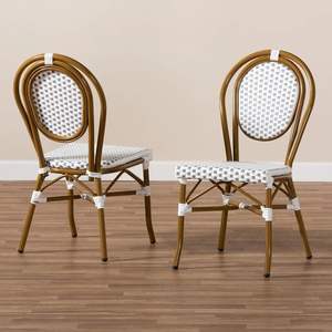 LL ther eacher tacktackabe attatt- attattan ench rhech tyle ututdoor attattan ining iistro Chaires ench rench stro istro Chairs - Product Image 3
