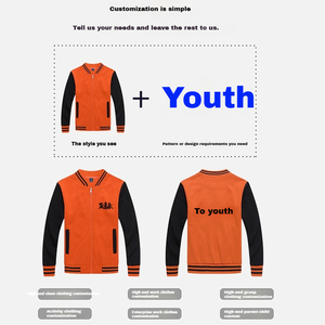 Oem abiti da lavoro per insegnanti di Catering personalizzati da uomo in bianco a righe larghe Casual giacche da <span class=keywords><strong>Baseball</strong></span> in maglia sportiva Varsity
