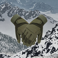 Gants de protection tactiques avec protection des jointures, anti-impact, pour la sécurité, la patrouille, l'entraînement, compatibles écran tactile, pour les sports de plein air
