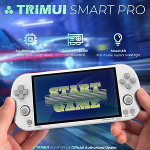 F Trimui <b>Smart</b> Pro S Handheld <b>Game</b> Player - 4.96 Inch IPS Screen Portable Retro with Classic <b>Game</b> Support for Kids & Adults - Product Image 3