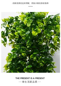<strong>Hanging</strong> Artificial Flowers Green <strong>Wall</strong> Plastic Plants <strong>Decor</strong> for Home Indoor/Outdoor Shelf <strong>Wall</strong> Decorative Features - Product Image 5