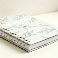 Carnet spirale A4 durable, imperméable, avec logo personnalisé imprimé, Cuadernos Personalizables pour l'organisation quotidienne