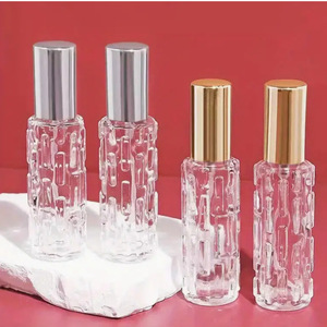 Botella de perfume de 10 ml, botella de muestra de perfume en espiral, botella de perfume de vidrio grueso. - Product Image 3