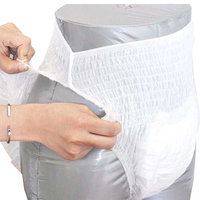 Prezzo di fabbrica OEM pantaloni per pannolini di plastica per bambini adulti alla rinfusa, pannolini per adulti per incontinenza tirare su per gli anziani