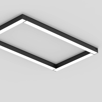 Tira de Luz lineal LED ultrafina para decoración de tiendas minoristas