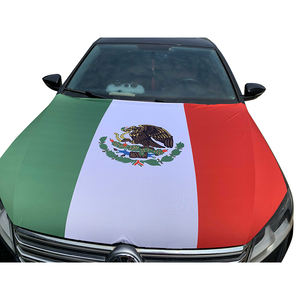 可调节尺寸定制国旗图案橄榄球棒球篮球队49ers墨西哥款玻璃纤维聚酯/尼龙车罩 - Product Image 4