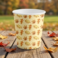 Gobelet en papier PHA compostable biodégradable de qualité supérieure à paroi simple, de qualité alimentaire, écologique, avec logo personnalisé pour pique-nique