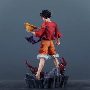 Vente en gros 24cm 1 pièce singe D Luffy <span class=keywords><strong>chapeau</strong></span> <span class=keywords><strong>de</strong></span> <span class=keywords><strong>paille</strong></span> <span class=keywords><strong>Manga</strong></span> dessin animé recueillir cadeau japonais Anime PVC Figure jouet - Product Image 5