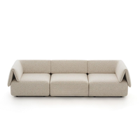 Ensemble de canapés de luxe pour salon moderne, mobilier de salon authentique, canapé design pour villa, hôtel, avec rembourrage en éponge enveloppant