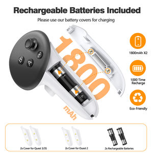Accessoires de jeu de réalité virtuelle de haute qualité compatibles avec <span class=keywords><strong>Meta</strong></span> <span class=keywords><strong>Quest</strong></span> <span class=keywords><strong>2</strong></span>/3/3s, station de charge filaire RVB pour VR - Product Image 3
