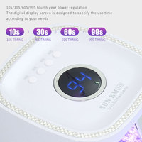 Lampe UV LED portable de style salon rechargeable 48W pour ongles Oplaadbare Nagellamp Gel UV Nail Lamp Design