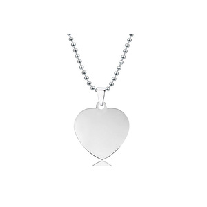 <span class=keywords><strong>Collana</strong></span> in acciaio inossidabile di fabbrica in bianco e materiale senza parole Laser UV colore stampa materiale regalo di festa <span class=keywords><strong>incisione</strong></span> - Product Image 5