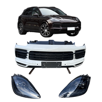 Nouveau kit de pare-chocs avant complet pour Cayenne Coupé 9Y0 2020 2023 3.0T 2.9T Remplacement de la calandre et des phares LED