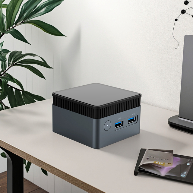 Hot Selling 12th Generation Alder Lake-N N100 Celeron Processor Mini Office PC 12GB RAM 256GB SSD Mini Desktop Computor