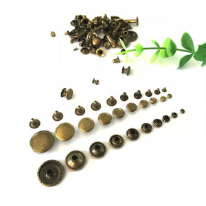 Remaches Metálicos BDRAY de Una Sola Tapa, de 3mm a 15mm, Duraderos para Decoración de Ropa, Zapatos y Bolsos - Product Image 4