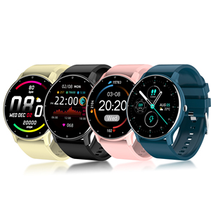สินค้ามาใหม่ 2023 นาฬิกาสมาร์ทวอทช์ราคาถูก ขายส่ง นาฬิกาสมาร์ทวอทช์ <span class=keywords><strong>ZL02D</strong></span> สำหรับผู้ชายและผู้หญิง - Product Image 1