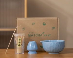 ชุดชาเขียวมัทฉะ 4 ชิ้น พร้อมที่ตีชาไม้ไผ่และช้อนชา สำหรับทำมัทฉะลาเต้ ชาตอนเช้า อุปกรณ์ทำชา ของขวัญ - Product Image 4