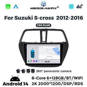 MEKEDE & NAVIFLY <span class=keywords><strong>X</strong></span> SERIES Unité principale de voiture Android Navigation GPS Car-play 8 Core Wireless Car-play pour <span class=keywords><strong>Suzuki</strong></span> S-<span class=keywords><strong>cross</strong></span> 2012-2016 - Product Image 5