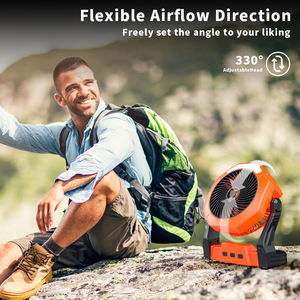 Ventilatore esterno a batteria 10000mAh 7 "acqua nebbia OEM/ODM gli ordini sono accolti - Product Image 3