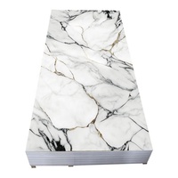 Panneau de marbre noir naturel de marbre de vente directe de fabricants pour le mur intérieur