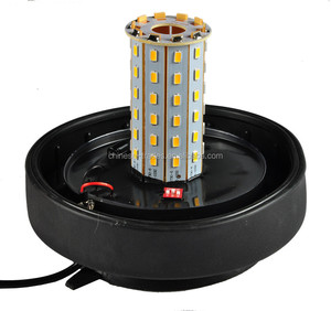 Nhà Máy Giá Amber Trafffic Led Strobe Tín Hiệu Cảnh Báo Ánh Sáng, Nam Châm Núi 12-48V Nhấp Nháy Xoay Đèn Hiệu Khẩn Cấp - Product Image 3