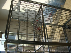 Có Thể Gập Lại Kim Loại Dây Xe Đẩy CuộN Lồng Chứa Kho Xe Đẩy Giỏ Hàng Giặt Ủi - Product Image 4