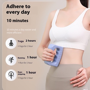 Masajeador Vibratorio <span class=keywords><strong>de</strong></span> Fascia <span class=keywords><strong>de</strong></span> Alto Rendimiento Yogini, Cinturón <span class=keywords><strong>de</strong></span> Masaje Abdominal Multifuncional para Deportes <span class=keywords><strong>y</strong></span> Fitness, Alimentado por USB - Product Image 5