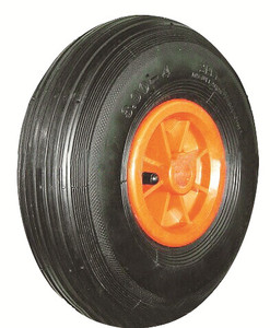 Hand Trolley Pneumatic Rubber Wheel <strong>Wheelbarrow</strong> <strong>Tire</strong> for GREECE and ALBANIA - Product Image 4