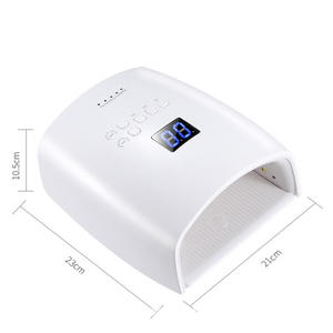 Lámpara de Uñas LED UV Recargable de 66W, Secador de Esmalte de Gel Inalámbrico con Pantalla LCD - Product Image 5