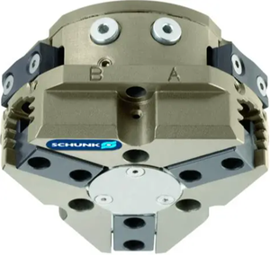 Pince pneumatique centrique à 3 doigts PZN-plus 300-1, robuste, course de 35 mm par mâchoire, fermeture 14500N - Product Image 5