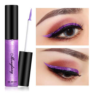 Private Label liquido Glitter metallizzato ombretto lucente liquido ombretto asciugatura rapida eyeliner strumenti di bellezza per il trucco - Product Image 5