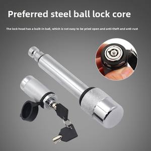 YH1913 <span class=keywords><strong>antivol</strong></span> haltère remorque serrure <span class=keywords><strong>voiture</strong></span> barre droite accessoire détachable pour remorque accessoires volant serrures - Product Image 5