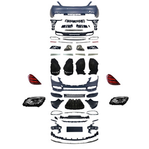 Kit de Carrocería para <span class=keywords><strong>Mercedes</strong></span> Benz Clase S W222 14-20 Modificado <span class=keywords><strong>Maybach</strong></span>, Conjunto de Parachoques Delantero y Trasero para S350 S400 S450 S500 - Product Image 1