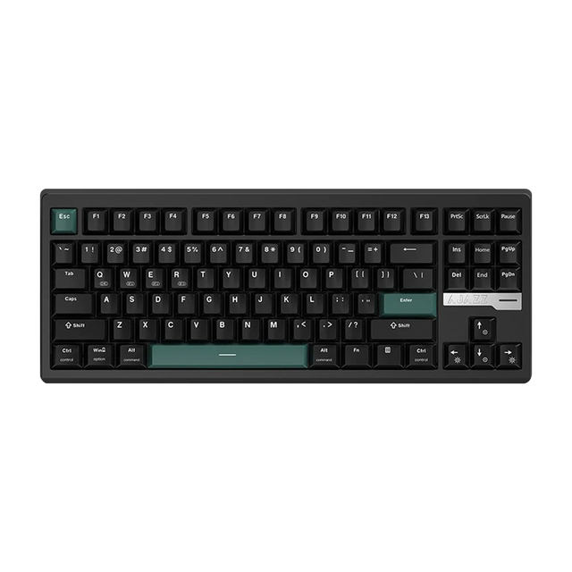 AJAZZ QS87 Lite CNC Aluminum Mechanical Keyboard 87% Layout RGB Hot-swap Compact TKL Keyboard Customized PC Accessories