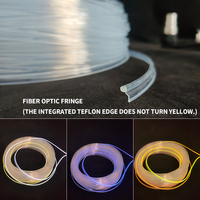 Éclairage à fibres optiques à effet galaxie éco-responsable, contrôlable par application smartphone, pour décoration de toit de voiture ciel étoilé