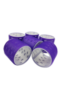 Purple Heatless Self-Adhesive <strong>Hair</strong> <strong>Curler</strong> <strong>No</strong> <strong>Heat</strong> Damage Free <strong>Hair</strong> Rollers for Women DIY <strong>Hair</strong> Styling Tools - Product Image 3
