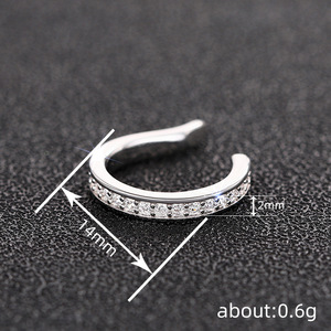 Single Piece Ear <b>Hook</b> for Women Fashion Ear Jewelry Daily Wear - Product Image 5